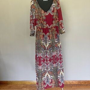 Paisley Maxi Dress